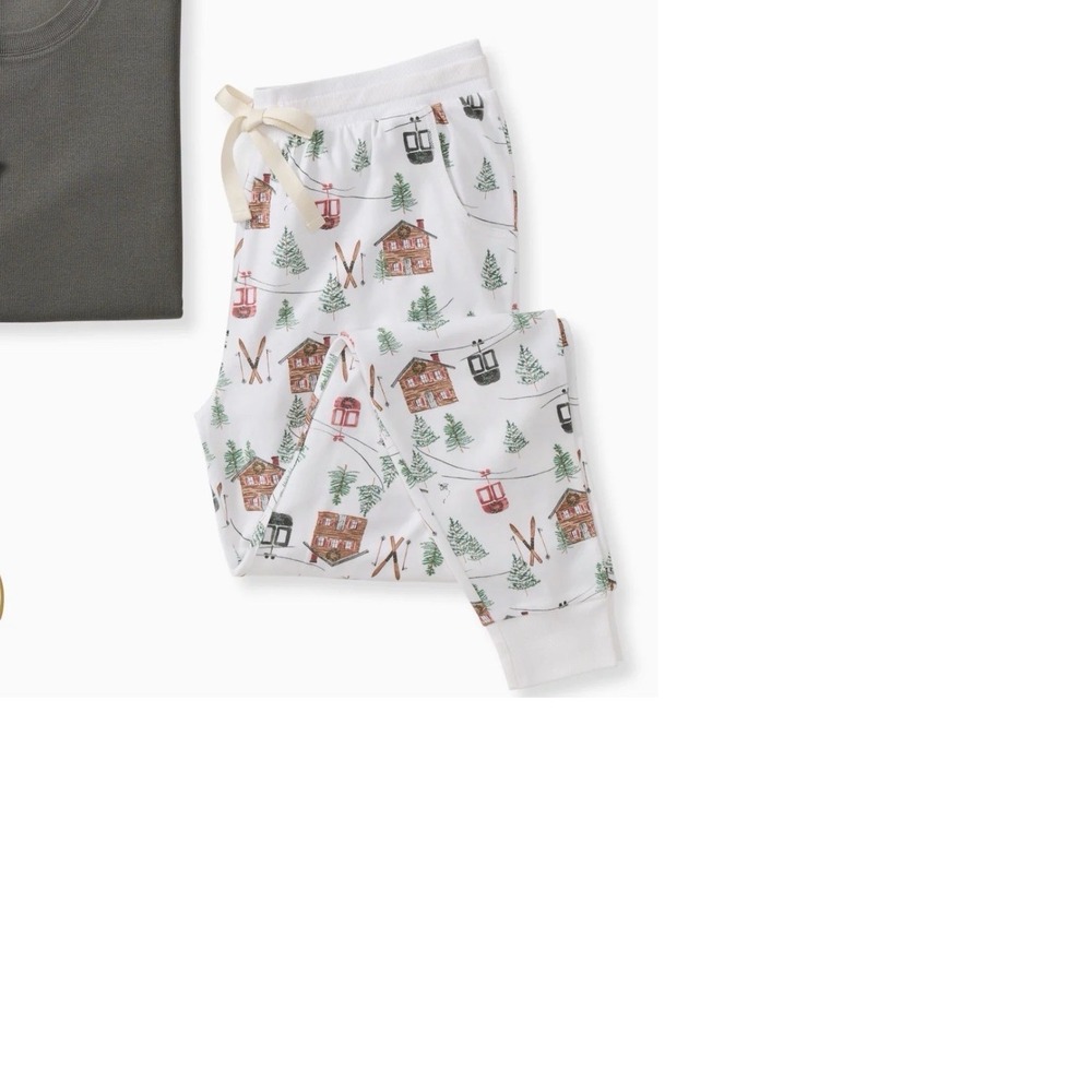 burts bees baby pajamas ski the‎ alps Women's XXL